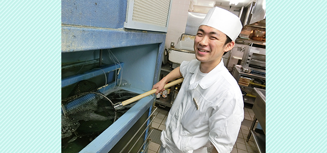 横浜調理師専門学校 卒業生の声 池田諒さん